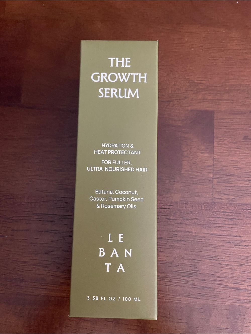 Lebanta The Growth Serum Heat Protectant - New in Package